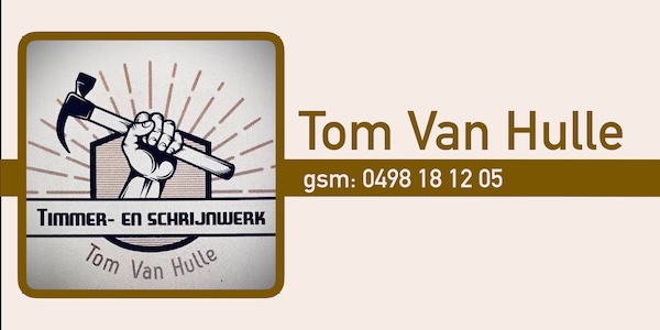 Timmer- en schrijnwerk Tom Van Hulle Logo